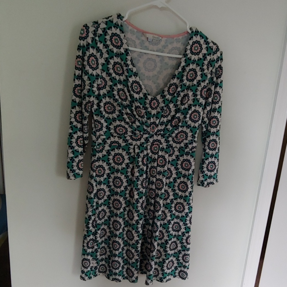 Boden Mandala jersey dress